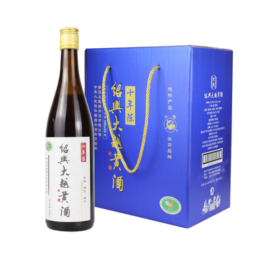 十年-紹興大越黄酒-640mlx6ボトル
